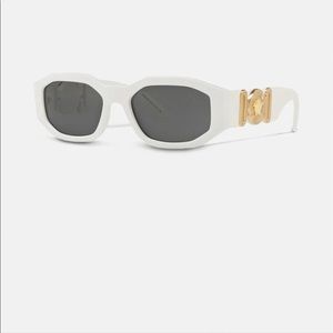 Versace Medusa Biggie Sunglasses - white
